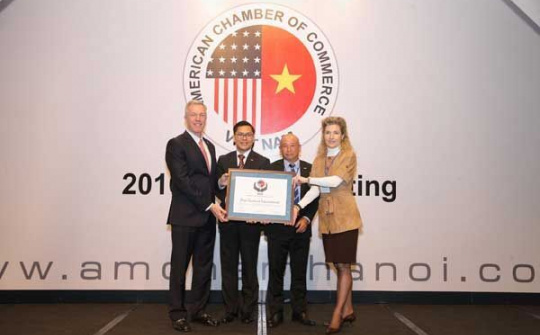 Dow lần thứ hai liên tiếp được Amcham trao tặng Giải thưởng cống hiến cho cộng đồng