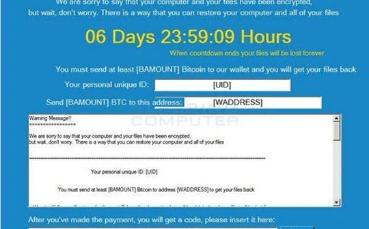 Biến thể mã độc tống tiền (ransomware) "dụ" người dùng tấn công người khác
