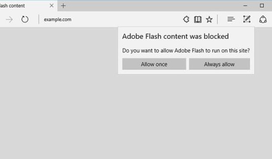 Sau Chrome và Firefox, Microsoft Edge bắt đầu chặn hiển thị Flash