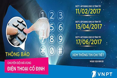 VNPT VinaPhone ra mắt tổng đài giải đáp thông tin về đổi mã vùng điện thoại cố định