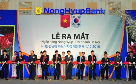 Nonghyup Bank (Hàn Quốc) thành lập chi nhánh tại Hà Nội