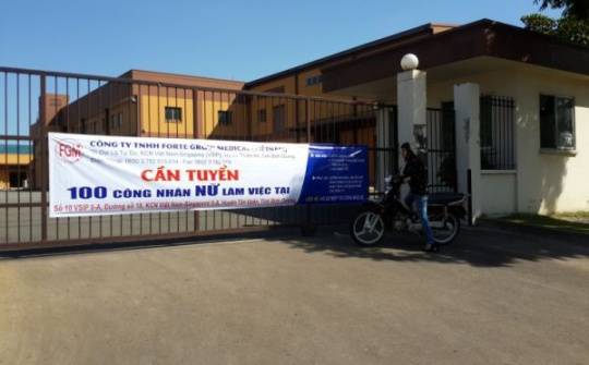 Lao động tại các khu công nghiệp kiếm việc mới rất khan hiếm