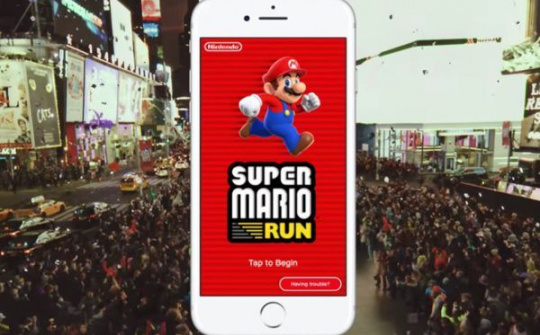 Super Mario Run: Ứng dụng miễn phí và đạt doanh thu cao nhất trên App Store