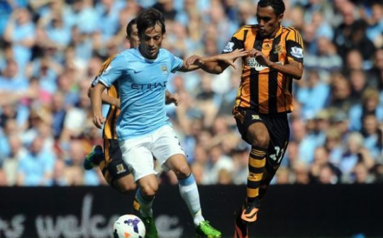 Link SopCast xem trận Hull City vs Man City (0h30 ngày 27/12)