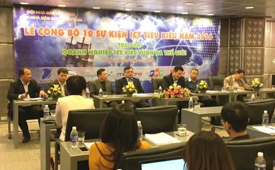 Công bố 10 sự kiện ICT Việt Nam tiêu biểu năm 2016