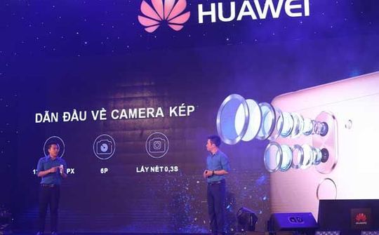 Huawei đặt mục tiêu chiếm 10% thị phần smartphone Việt Nam trong năm 2017