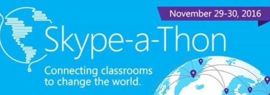 Lớp học ảo không biên giới với Skype-a-Thon