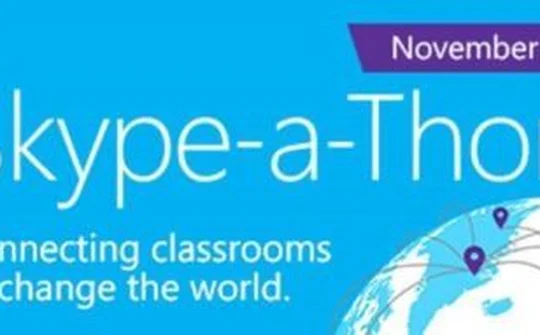 Lớp học ảo không biên giới với Skype-a-Thon