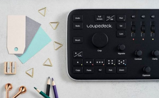 Loupedeck - bàn phím chuyên nghiệp hỗ trợ người dùng Lightroom