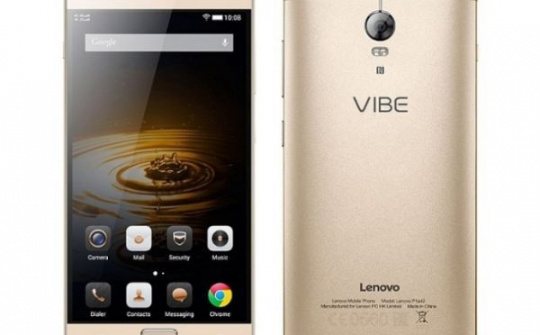 Lenovo ra mắt Vibe P1 Turbo dung lượng pin 5.000 mAh