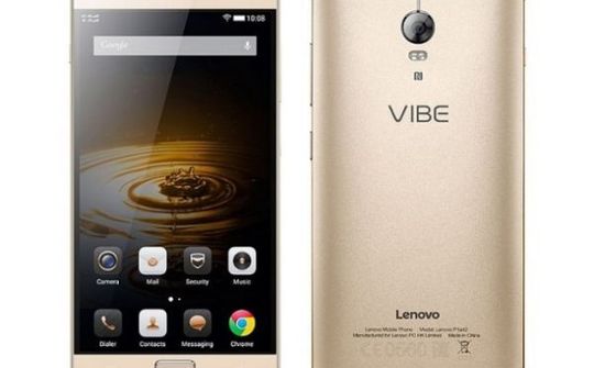 Lenovo ra mắt Vibe P1 Turbo dung lượng pin 5.000 mAh
