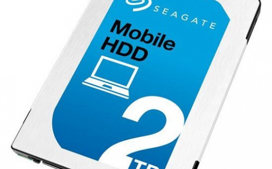Lộ diện ổ cứng Seagate 2 TB siêu mỏng cho ultrabook