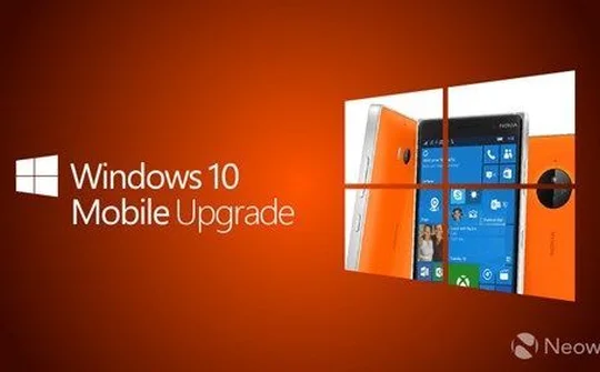 Windows Phone 8.1 được nâng cấp lên Windows 10 Mobile