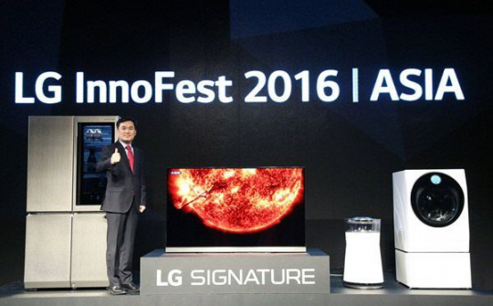 LG mang công nghệ tiên tiến cho dòng SIGNATURE tại InnoFest 2016