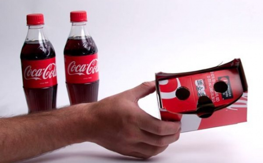 Cardboard làm từ vỏ hộp Coca-Cola