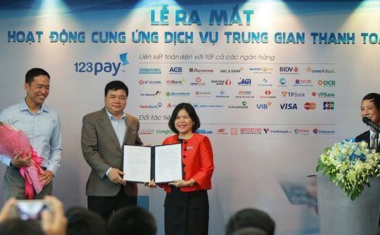 123Pay được phép cung ứng dịch vụ trung gian thanh toán
