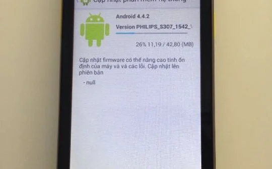 Philips Mobile vá lỗi phiên bản Philips S307 bị nhiễm mã độc