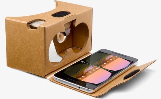 Google bán Cardboard trên hệ thống store online