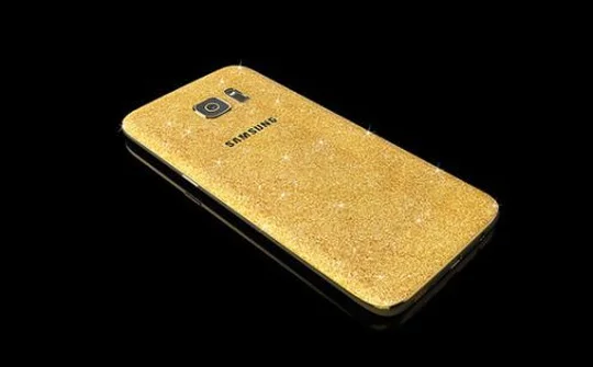 Ngắm Galaxy S7 Edge mạ vàng 24K đẹp long lanh