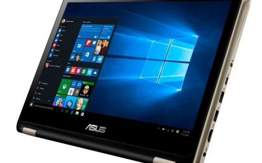 Asus ra mắt laptop xoay, pin 10 giờ, giá 17 triệu đồng