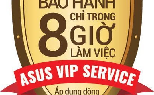 ASUS triển khai dịch vụ bảo hành VIP Service cho laptop