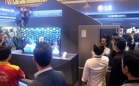 Dòng sản phẩm cao cấp LG ra mắt tại Tech Show 2016