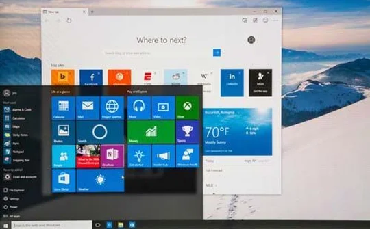 Windows 10 Preview mới nhất ra mắt, mở rộng cho Edge