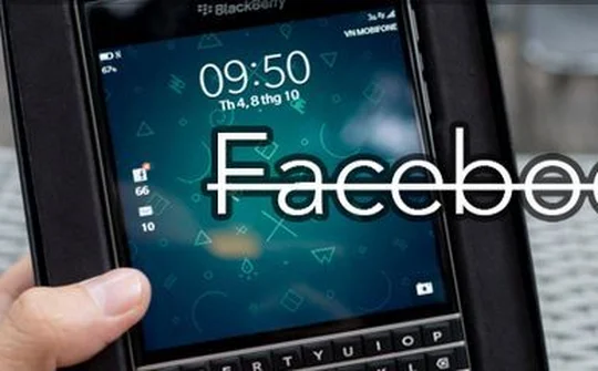 App Facebook bị "hô biến" thành icon trên BlackBerry