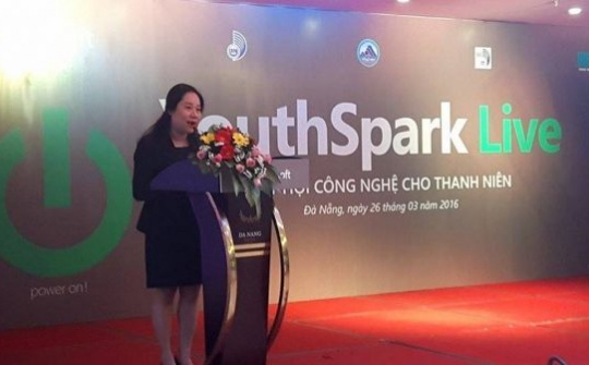 Chương trình YouthSpark Live thu hút hơn 10.000 sinh viên khu vực miền Trung