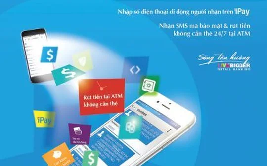 VietinBank ra mắt dịch vụ rút tiền không cần thẻ