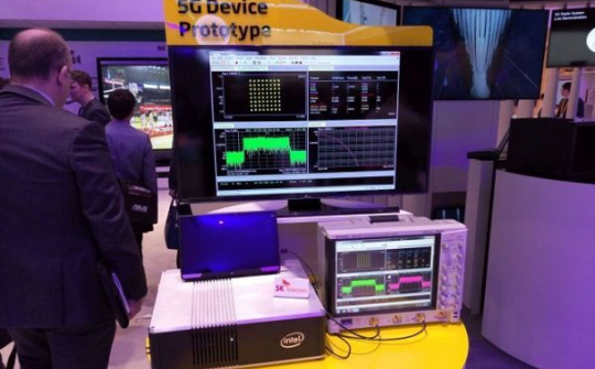 SK Telekom trình diễn mạng 5G 20 Gbps tại Hàn Quốc