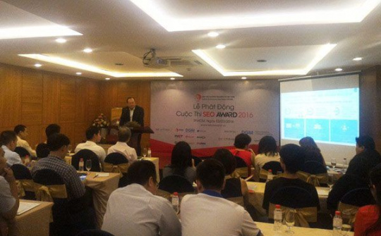 SEO AWARD 2016 chính thức được phát động