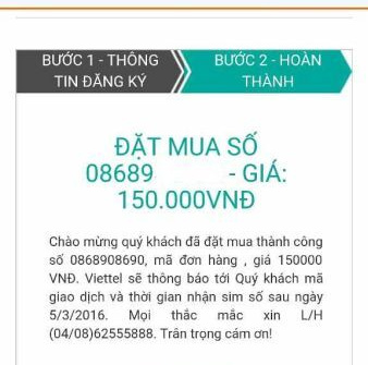Viettel cho đăng ký đầu số 086, mở bán ngày 5/3