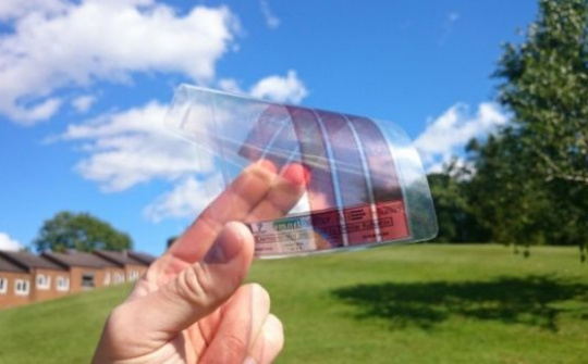 Giấy dán tường tạo ra năng lượng