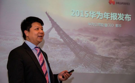 Năm 2015, Huawei đạt doanh thu hơn 60 tỉ USD