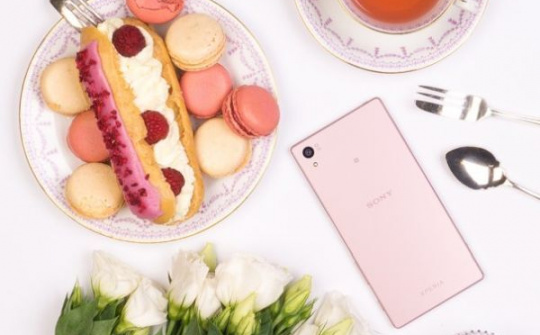 Xperia Z5 Premium thêm phiên bản màu hồng