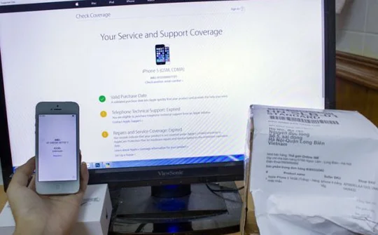 Lazada bị tố bán iPhone 5 "hàng dựng" cho khách hàng