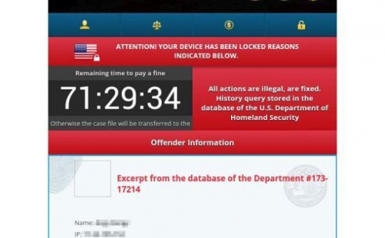 Mã độc Cyber.Police có thể tự lây nhiễm nhanh chóng trên hàng loạt thiết bị Android