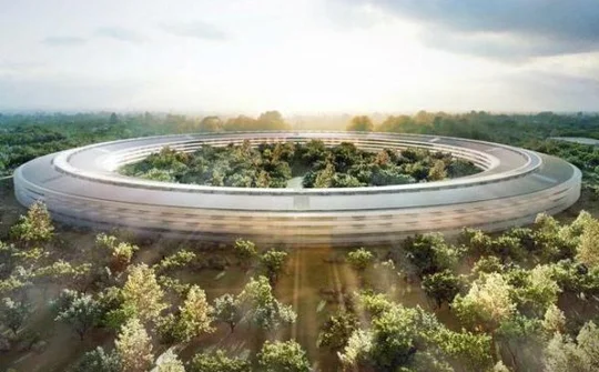 Trụ sở mới của Apple "lộ diện" qua video quay bằng Drone
