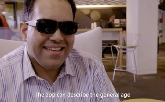 Microsoft giới thiệu kính cho... người khiếm thị