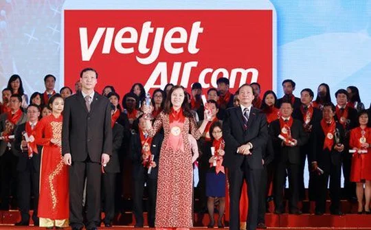 Vietjet là “Hãng hàng không được yêu thích nhất”