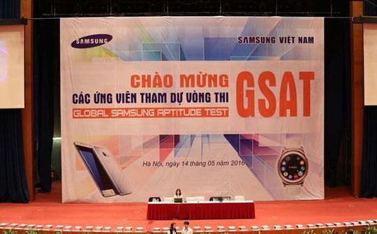 Gần 6.000 cử nhân tham dự vòng thi Kiểm tra Năng lực Samsung toàn cầu