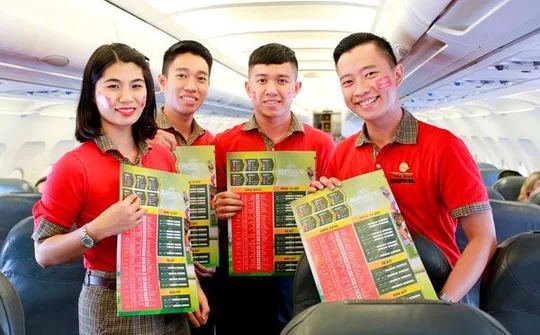 Hòa nhịp cùng Euro 2016, Vietjet tặng lịch thi đấu "nóng bỏng"