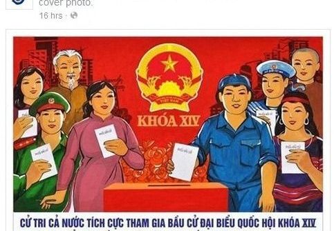 Cư dân mạng hân hoan ngày bầu cử