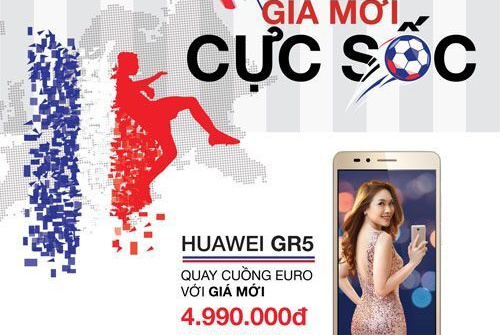 Huawei công bố chương trình giảm giá nhân mùa EURO 2016