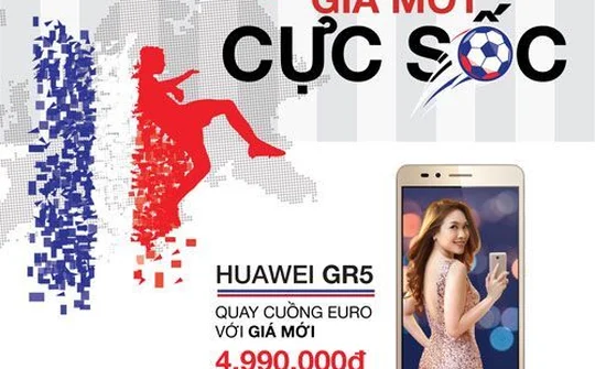 Huawei công bố chương trình giảm giá nhân mùa EURO 2016