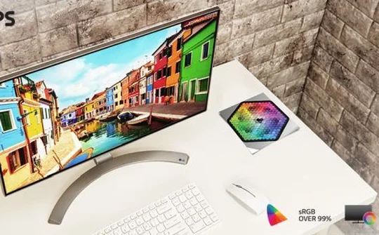 LG giới thiệu màn hình máy tính chuẩn màu sRGB