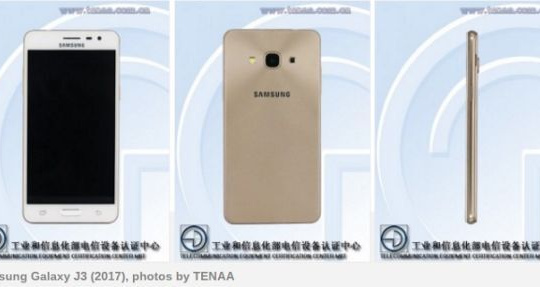 Samsung Galaxy J3 phiên bản 2017 lộ diện