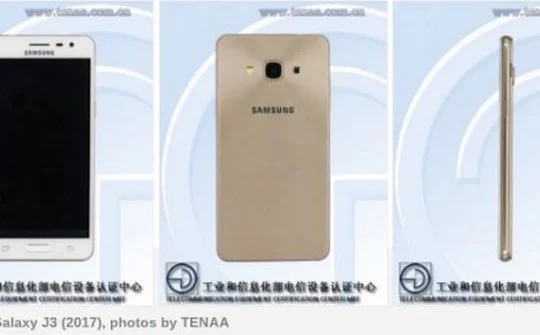 Samsung Galaxy J3 phiên bản 2017 lộ diện