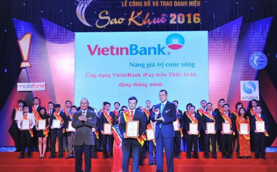 VietinBank lập “hat – trick” 2 năm liên tiếp tại Sao Khuê
